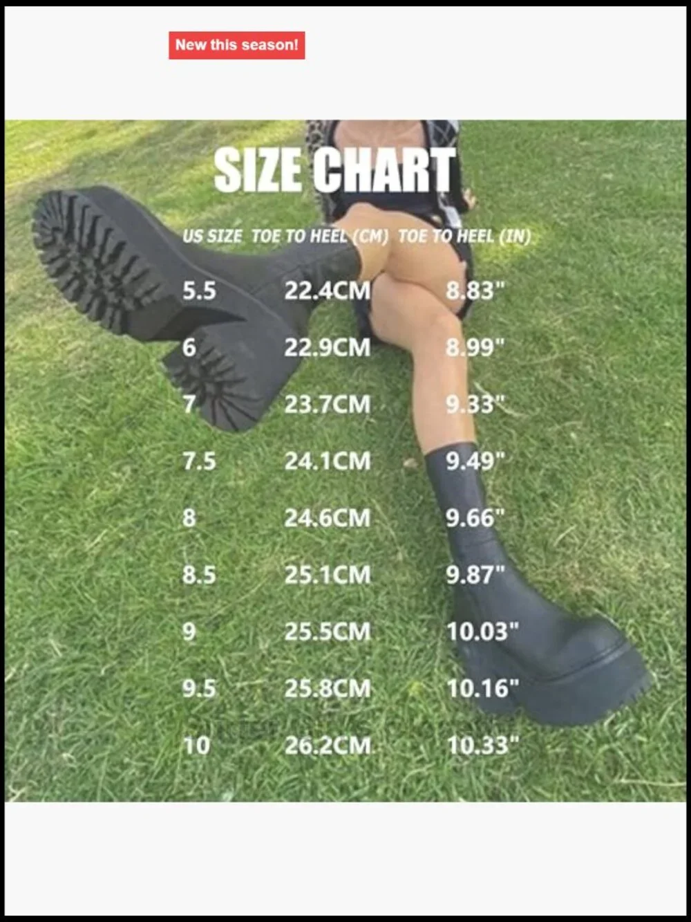 Chunky Platform Ankle Boots Goth Punk Lace Up Wedge Heel Bootie